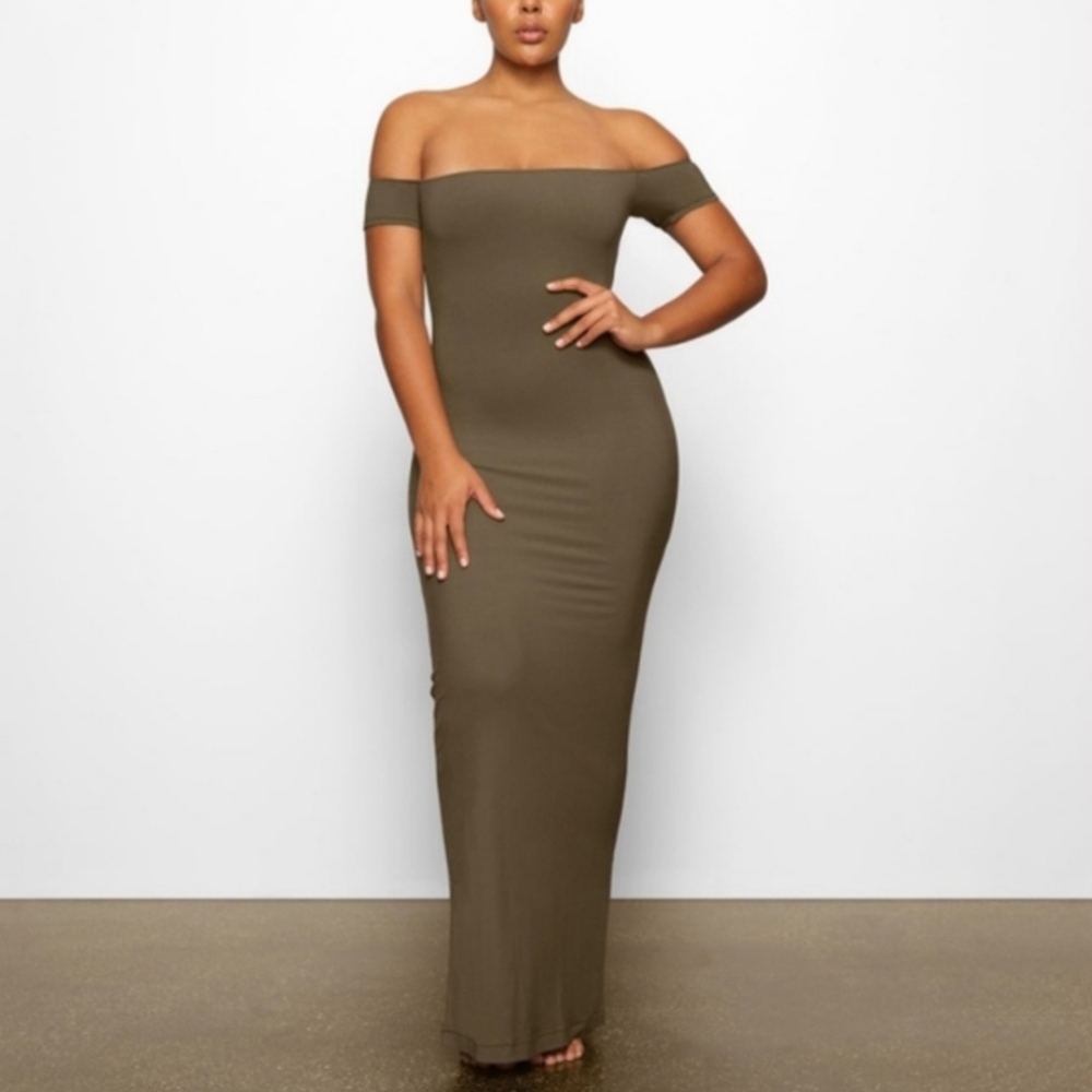 Skims Off The Shoulder Dress